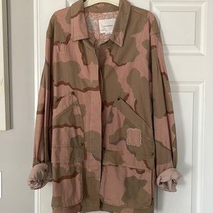Anthropologie camo jacket. NWT